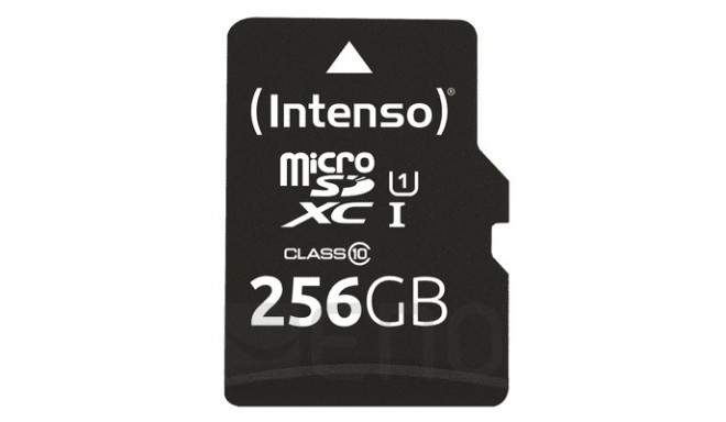 Intenso microSD-Card Class10 UHS-I 256GB Speicherkarte