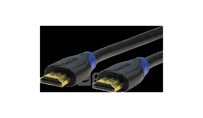 LogiLink HDMI High Speed Ethernet Kabel 2m schwarz BULK