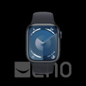 Apple Watch 9 41mm Alu mitternacht Sportarmb. mn M/L