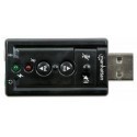 Manhattan Sound card Hi-Speed USB virtual 3D 7.1 with volume control