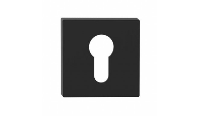 CYLINDER ESCUTCHEON TOPAZ SUPER BLACK PV