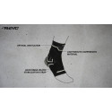 Ankle bandage AVENTO 44SG with elastic strap L/XL