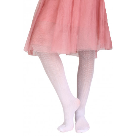 SOKISAHTEL SWAMI valged sukkpüksid lastele 434