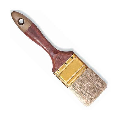 Pintsel 60mm, lapik, peitsitud puidust käepide