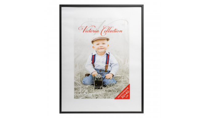 Photo frame Aluminium 30x40, black