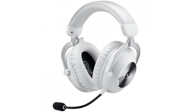 LOGITECH G PRO X2 LIGHTSPEED Wireless Gaming Headset - Blue Mic - WHITE