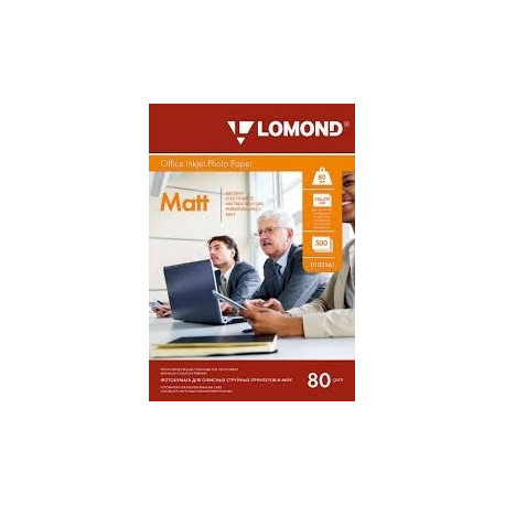 Lomond Photo Inkjet Paper Matte 85 g/m2 A4, 500 sheets, double sided