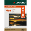 Lomond Photo Inkjet Paper Matte 120 g/m2 A3, 100 sheets