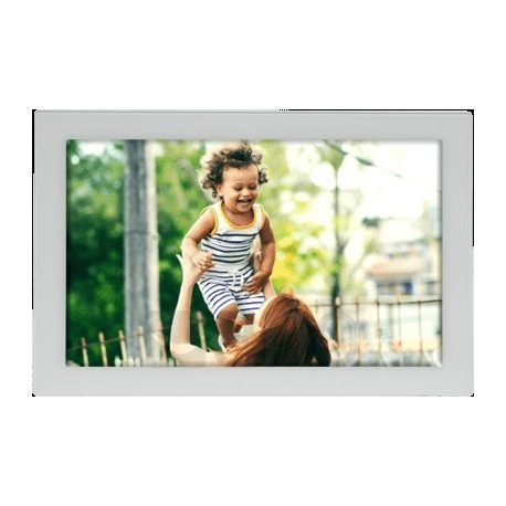 Denver PFF-1037 10,1'' digitaler Bilderrahmen weiß