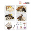 CUBICFUN 3D puzle kuģis HMS Victory