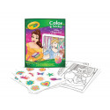 CRAYOLA Princeses krāsojamā grāmata ar uzlīmēm