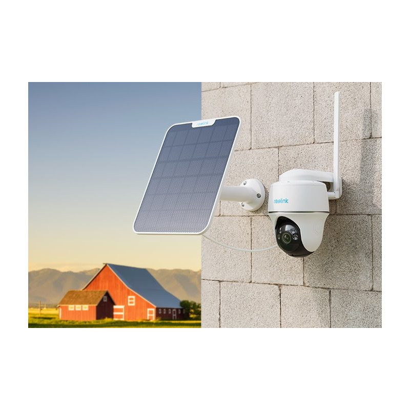 Valvekaamera Reolink Go PT Ultra 4G\/LTE juhtmevaba, akuga, p\u00f6\u00f6ratav 355\u00b0 Pan \u0026 140\u00b0 Tilt ...