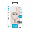 Speck Presidio2 Pro ClickLock & MagSafe - Case for iPhone 15 Pro (Bleached Bone / Heirloom Gold / Ha