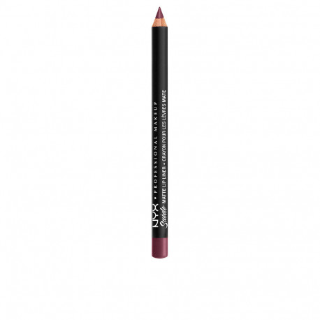 NYX PROFESSIONAL MAKE UP SUEDE matte lip liner #prune