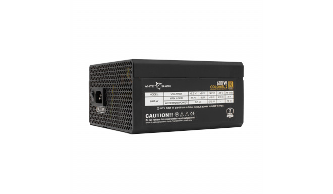 White Shark GPSU-B600S Colonel-2 600W 80+ Bronze FullModular