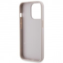 Guess case for iPhone 13 Pro 6,1" GUHCP13LP4TDSCPP pink HC PU Leather Metal Logo Strass Crossbody