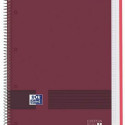 Notebook Oxford European Book Write&Erase Burgundy A4 80 Sheets 5 Units