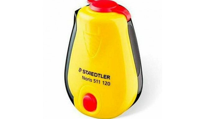 Pencil Sharpener Staedtler Yellow Black Plastic (12 Units)