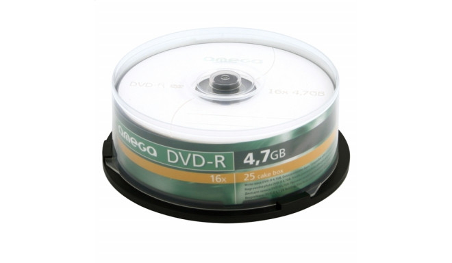 OMEGA DVD-R 4,7GB 16X CAKE*25 [56815]