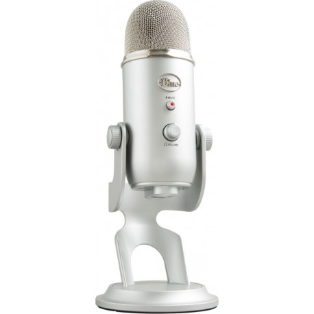 Blue Yeti USB Silver Microphone (988-000238)