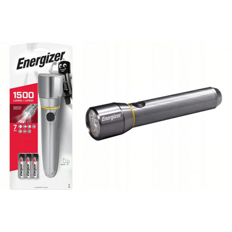 ENERGIZER VISION HD ULTRA METAL 6AA 1500 LUM FLASHLIGHT