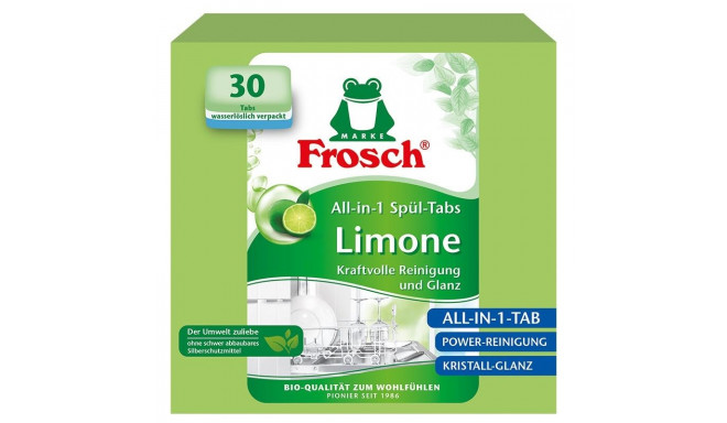 DISHWASHER TABS FROSCH CITRUS 30TAB 540G