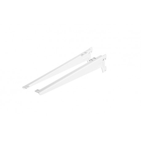 BRACKET ANGLE 1 PAIR 380 MM WHITE