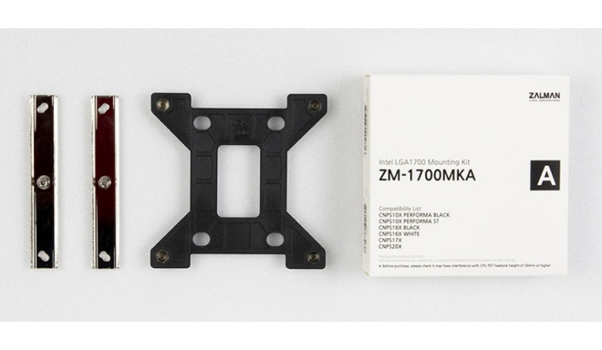 Zalman ZM-1700MKA Intel Mounting Kit