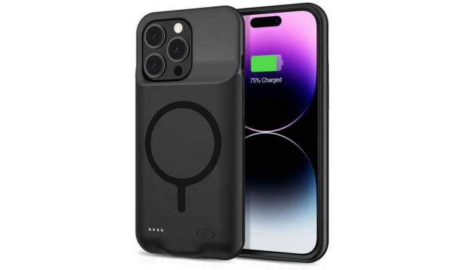 Tech-Protect kaitseümbris PowerCase 7000mAh Apple iPhone 15 Pro, must