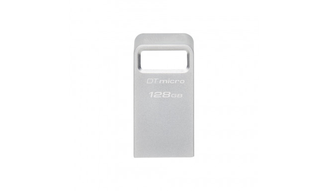 Kingston pendrive 128GB USB 3.0 / USB 3.1 DT Micro G2 metal silver