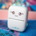 Maxlife Bluetooth thermal printer MXTP-100 blue