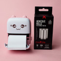 Maxlife Bluetooth thermal printer MXTP-100 pink