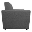 Armchair bed VESPER dark greygrey