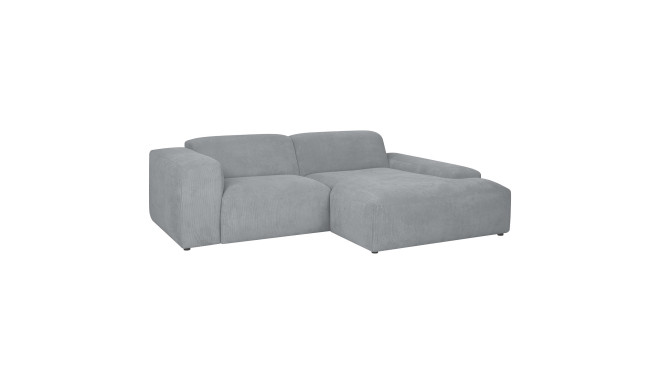 Corner sofa LEHTE right corner, grey