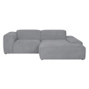 Corner sofa LEHTE right corner, grey