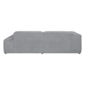 Corner sofa LEHTE right corner, grey