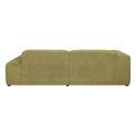 Corner sofa LEHTE right corner, green