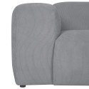 Corner sofa LEHTE right corner, grey