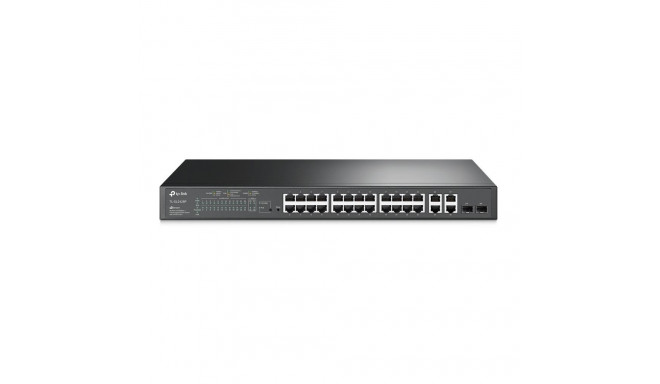Switch|TP-LINK|TL-SL2428P|Rack|PoE+ ports 24|250 Watts|TL-SL2428P