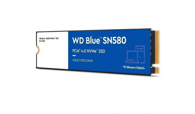 SSD|WESTERN DIGITAL|Blue SN580|1TB|M.2|PCIe Gen4|NVMe|TLC|Write speed 4150 MBytes/sec|Read speed 415