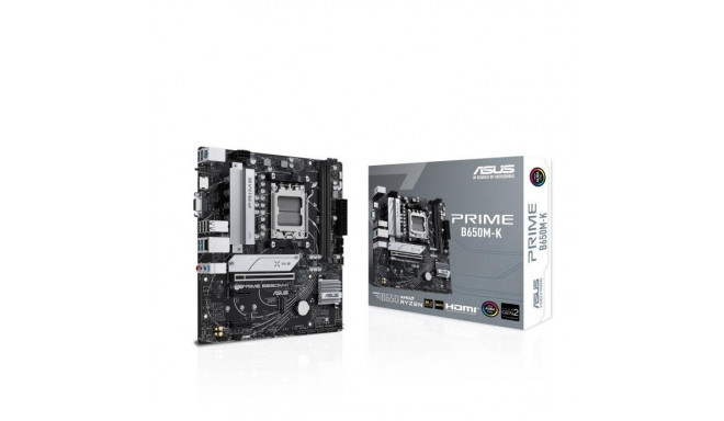 Asus emaplaat AMD B650 SAM5 Micro-ATX DDR5x2 2xPCI-Express 4.0 1x 1xPCI-Express
