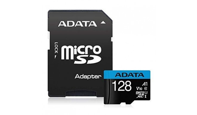 MEMORY MICRO SDXC 128GB W/AD./AUSDX128GUICL10A1-RA1 ADATA