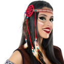 Headpiece 112283 Red American Indian