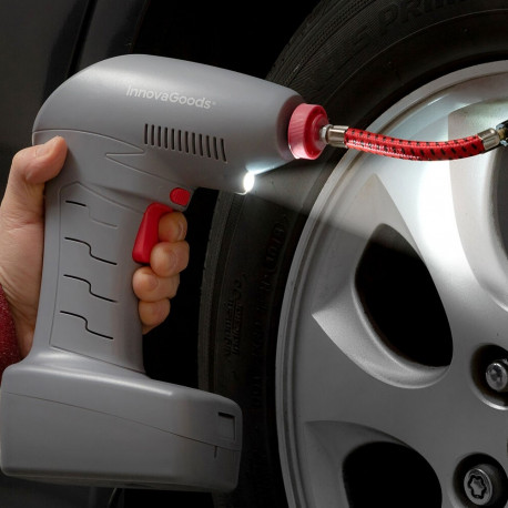 Kaasaskantav LED-valgustusega Õhukompressor. Airpro+ InnovaGoods