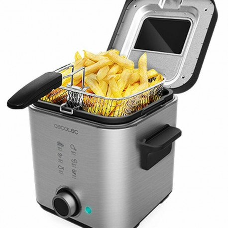Deep-fat Fryer Cecotec CleanFry Advance 1500 Inox 900W 1,5 L