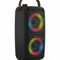 Kaasaskantavad Bluetooth Kõlarid Denver Electronics Must LED RGB