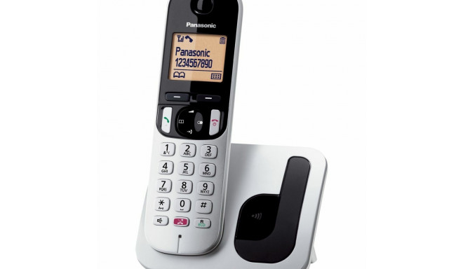 Juhtmevaba Telefon Panasonic KX-TGC250 Hall Hõbedane