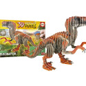 Puzle un domino komplekts Educa Velociraptor 3D 58 Daudzums