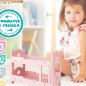 Bunk bed Woomax Pink 4 Units 31 x 26 x 16 cm