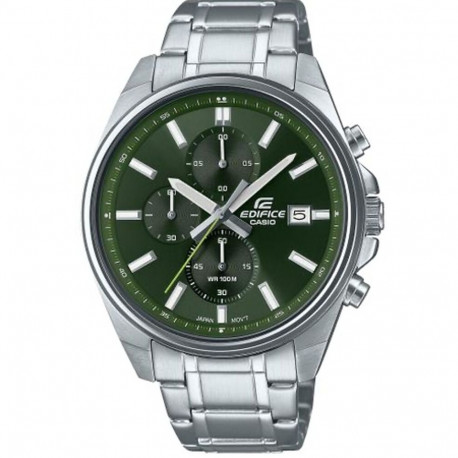 Men's Watch Casio EFV-610D-3CVUEF Green Silver
